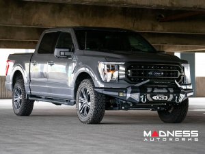 Ford F-150 Front Bumper - MTO Series - DV8 - Winch Ready Ford F-150 Front Bumper - MTO Series - DV8 - Winch Ready